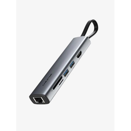 Cabletime USB-C Dock, 7 ports, 2x USB-A